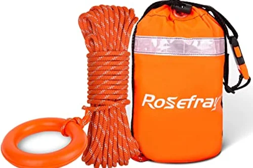Rosefray Throw Bag — 70ft Reflective Rope